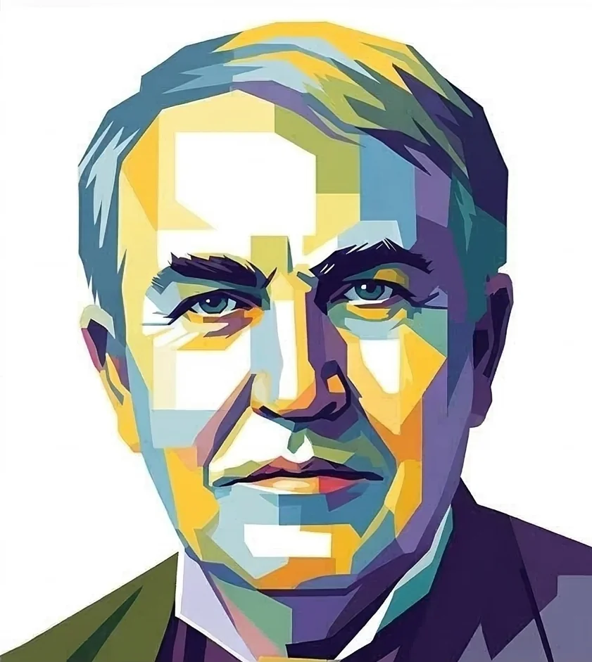 Thomas Edison — prolific inventor